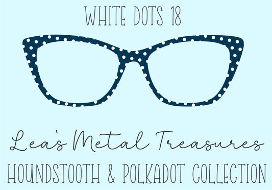 White Dots 18 • Magnetic Eyeglasses Toppers