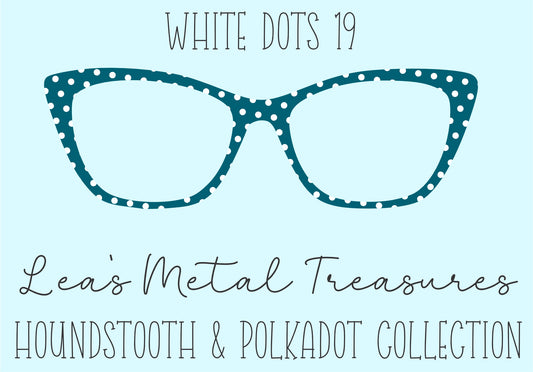 White Dots 19 • Magnetic Eyeglasses Toppers