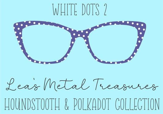 White Dots 2 • Magnetic Eyeglasses Toppers