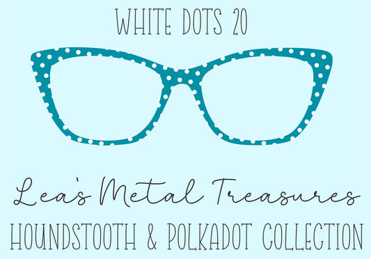 White Dots 20 • Magnetic Eyeglasses Toppers