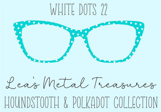White Dots 22 • Magnetic Eyeglasses Toppers