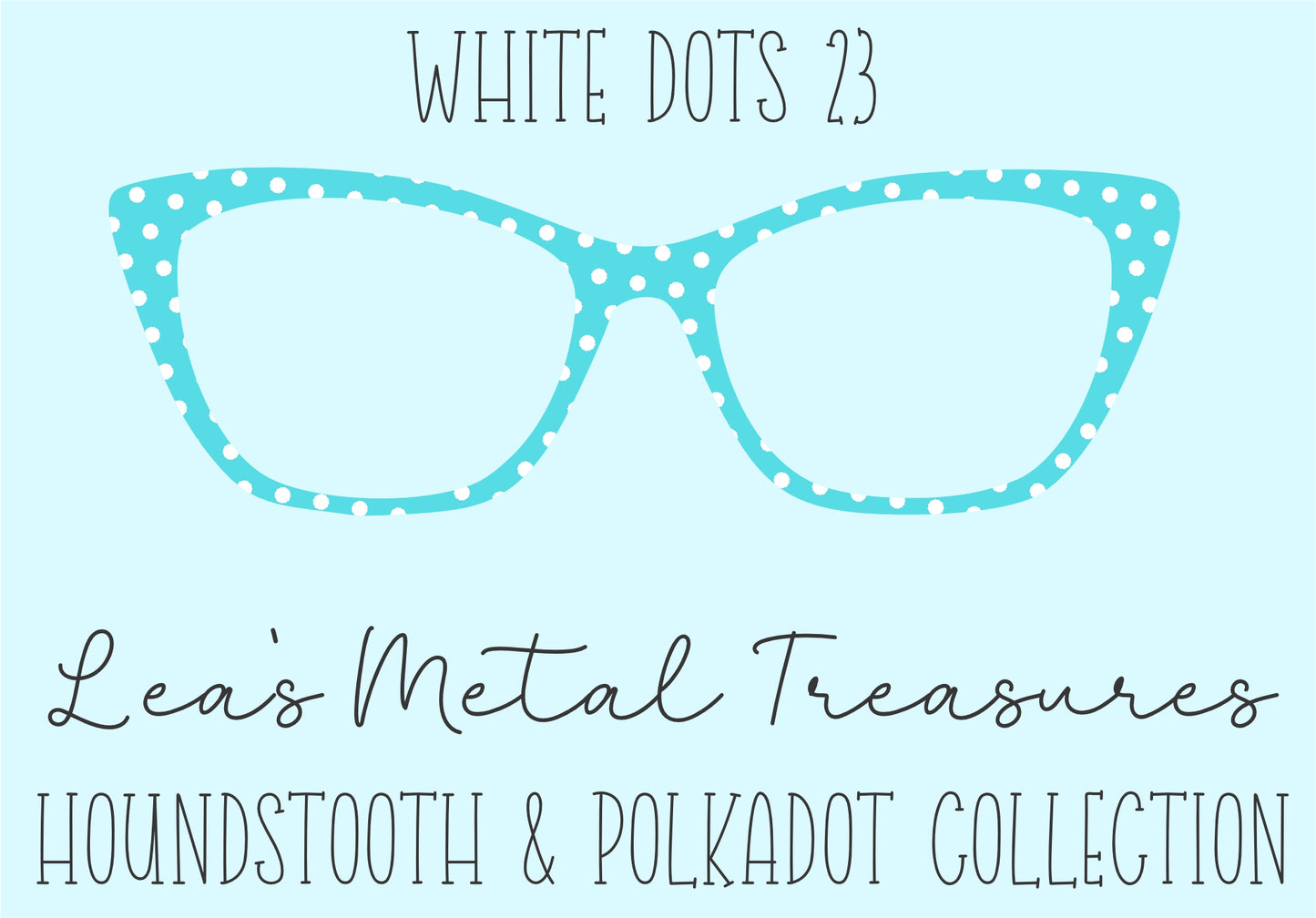White Dots 23 • Magnetic Eyeglasses Toppers