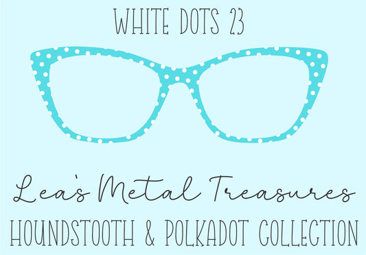 White Dots 23 • Magnetic Eyeglasses Toppers