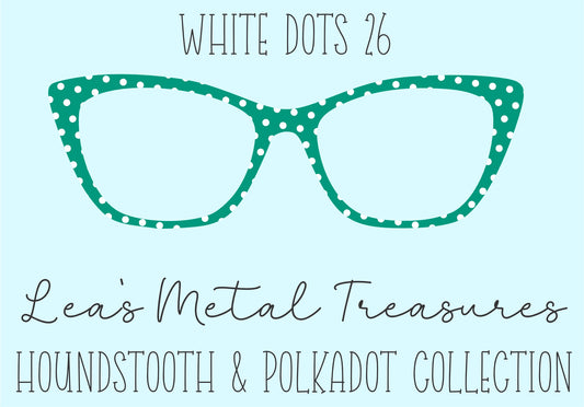 White Dots 26 • Magnetic Eyeglasses Toppers