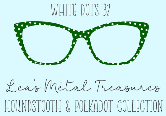 White Dots 32 • Magnetic Eyeglasses Toppers