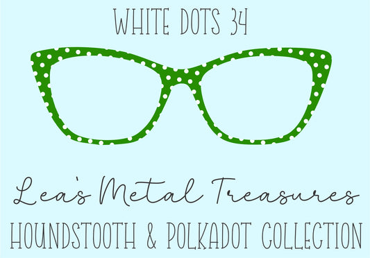 White Dots 34 • Magnetic Eyeglasses Toppers