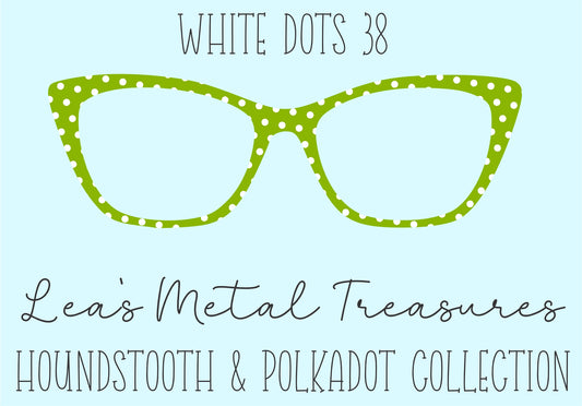 White Dots 38 • Magnetic Eyeglasses Toppers