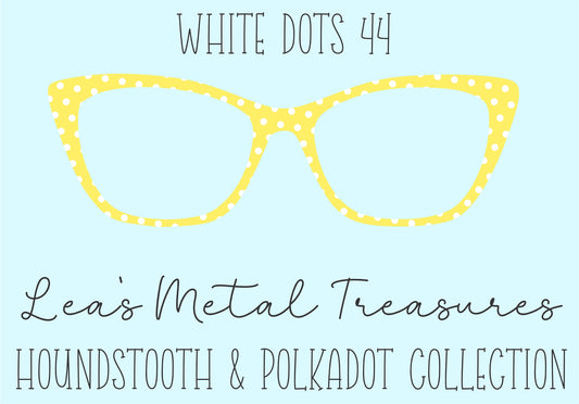 White Dots 44 • Magnetic Eyeglasses Toppers