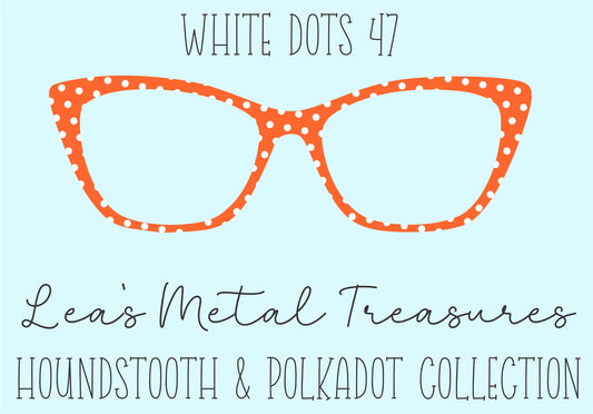 White Dots 47 • Magnetic Eyeglasses Toppers