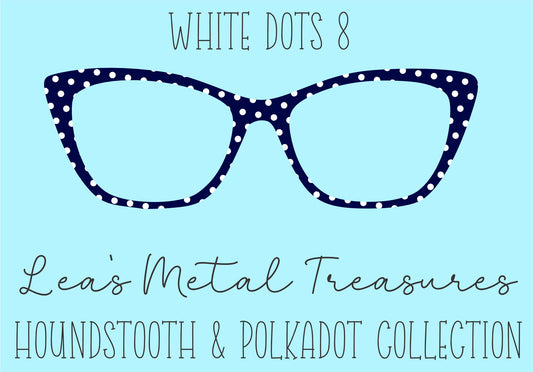 White Dots 8 • Magnetic Eyeglasses Toppers