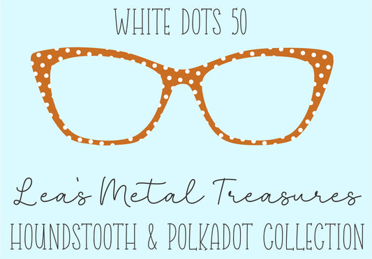 White Dots 50 • Magnetic Eyeglasses Toppers