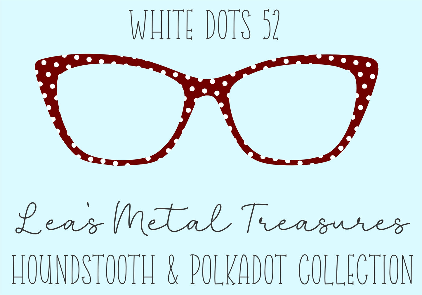 White Dots 52 • Magnetic Eyeglasses Toppers
