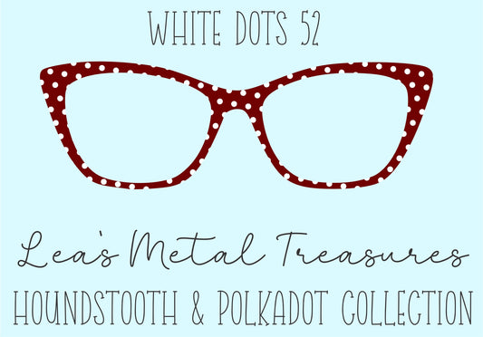 White Dots 52 • Magnetic Eyeglasses Toppers