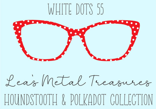 White Dots 55 • Magnetic Eyeglasses Toppers