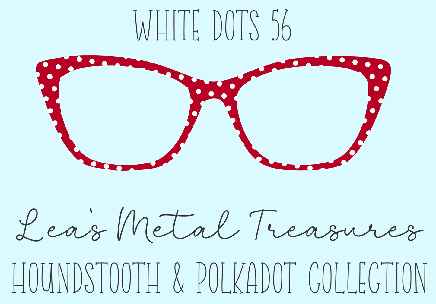 White Dots 56 • Magnetic Eyeglasses Toppers