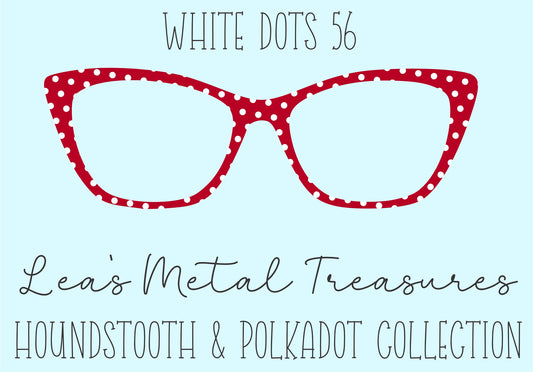 White Dots 56 • Magnetic Eyeglasses Toppers
