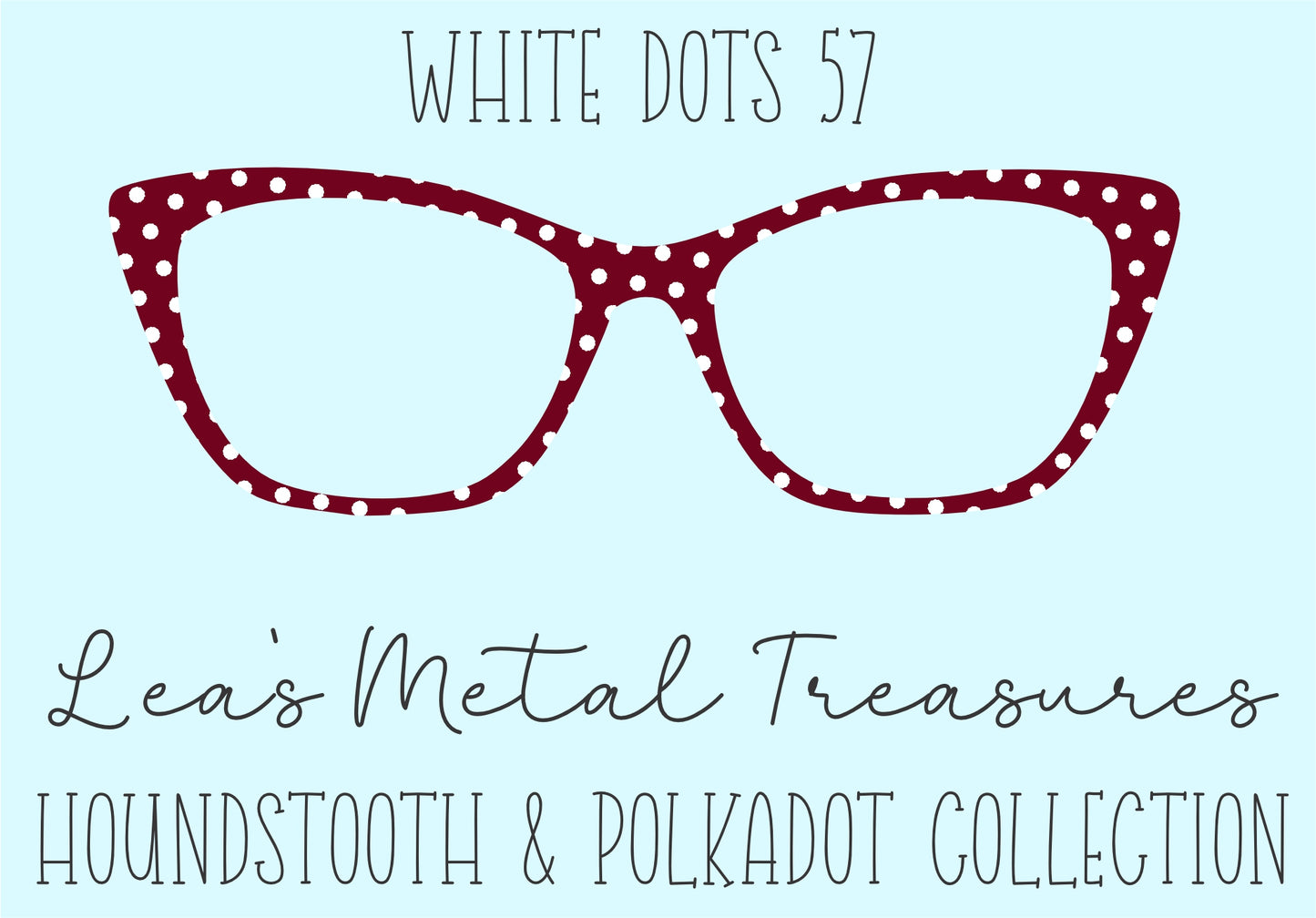 White Dots 57 • Magnetic Eyeglasses Toppers