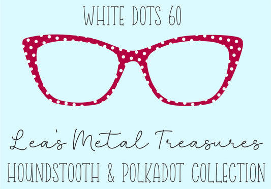 White Dots 60 • Magnetic Eyeglasses Toppers