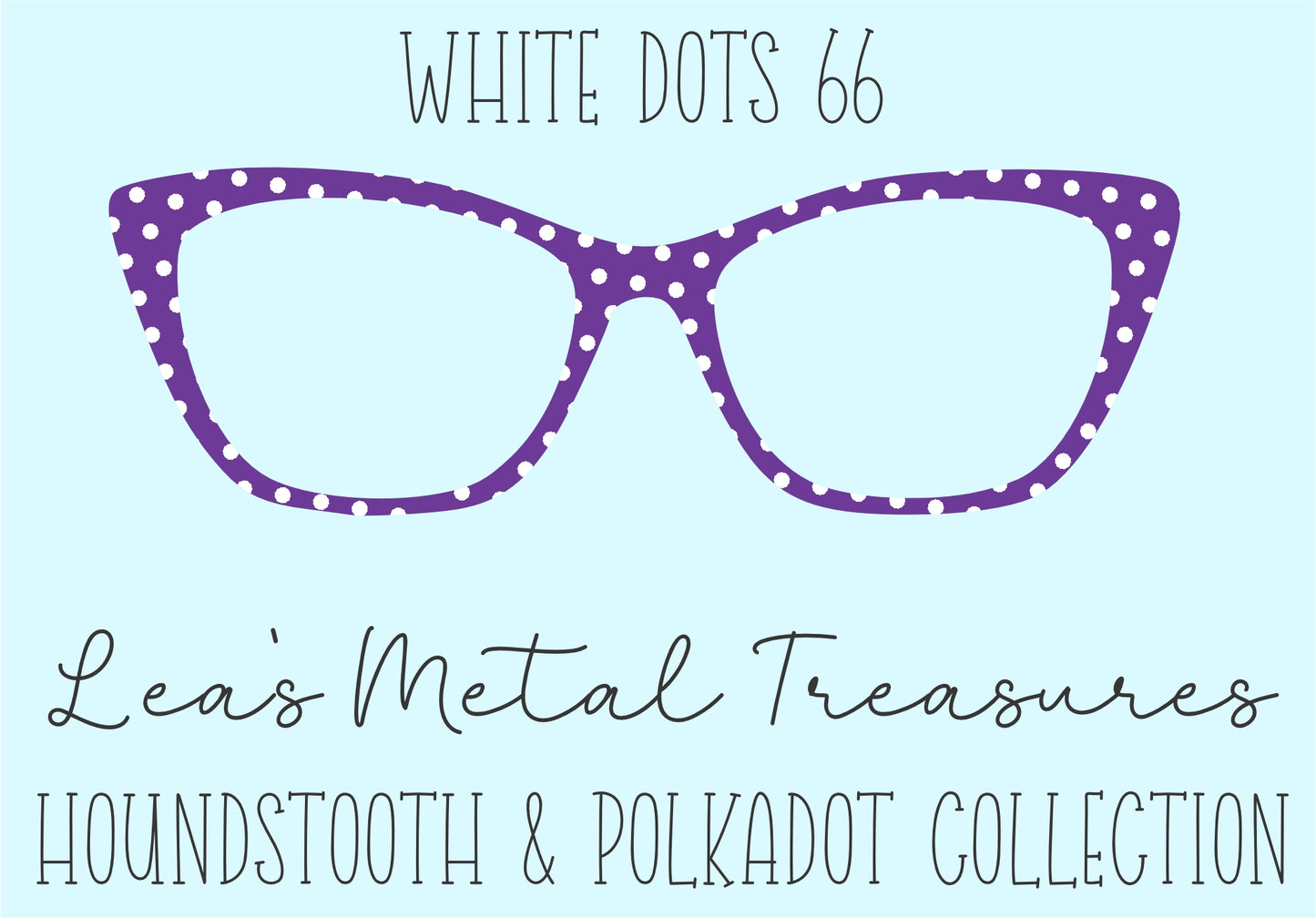 White Dots 66 • Magnetic Eyeglasses Toppers