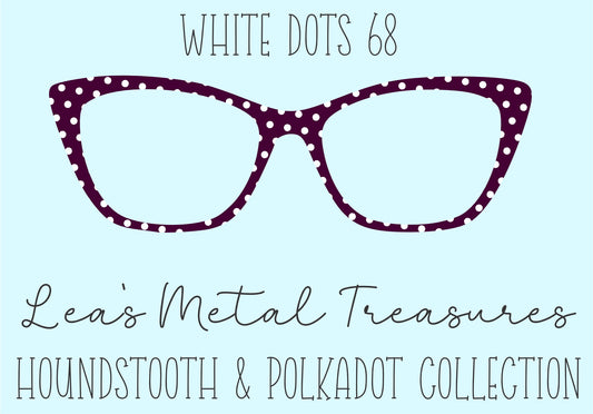 White Dots 68 • Magnetic Eyeglasses Toppers