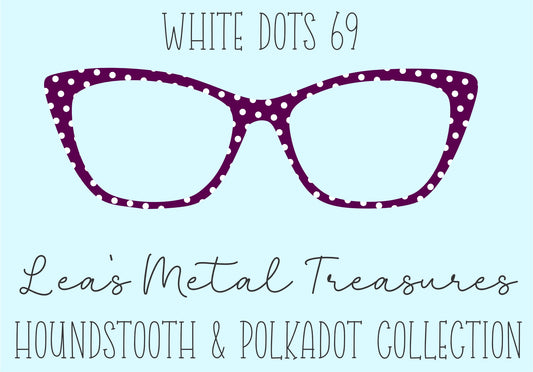 White Dots 69 • Magnetic Eyeglasses Toppers