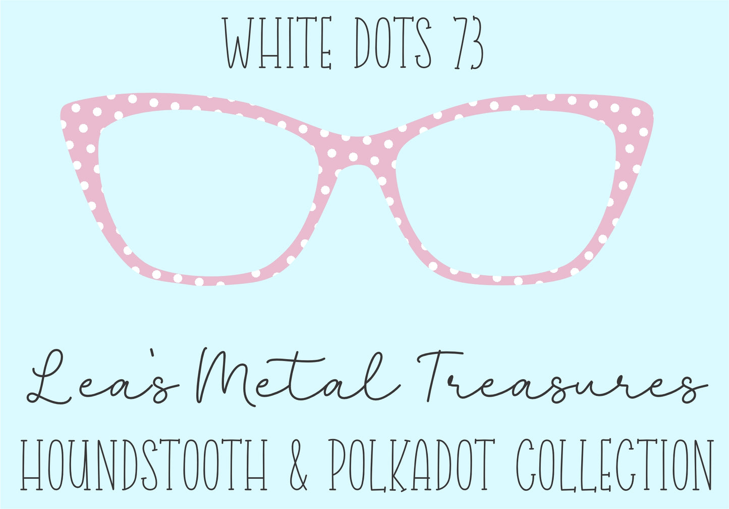 White Dots 73 • Magnetic Eyeglasses Toppers