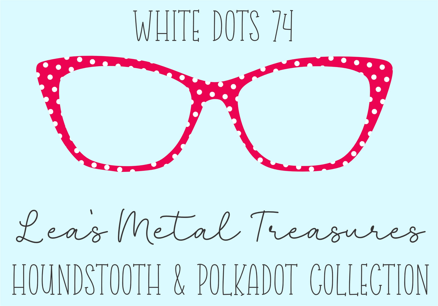 White Dots 74 • Magnetic Eyeglasses Toppers