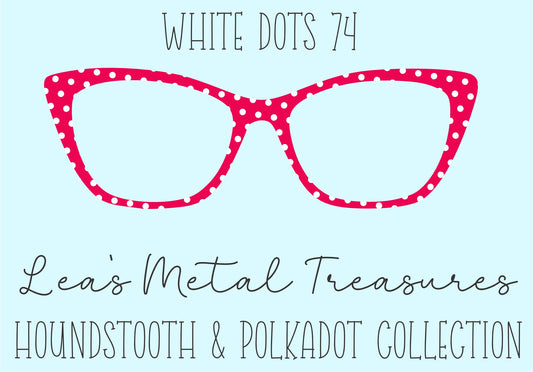 White Dots 74 • Magnetic Eyeglasses Toppers