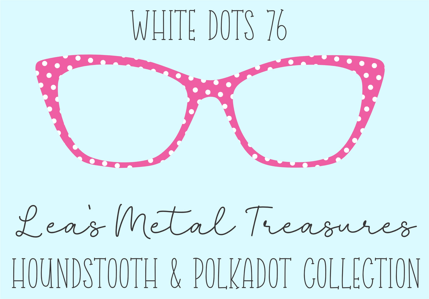 White Dots 76 • Magnetic Eyeglasses Toppers