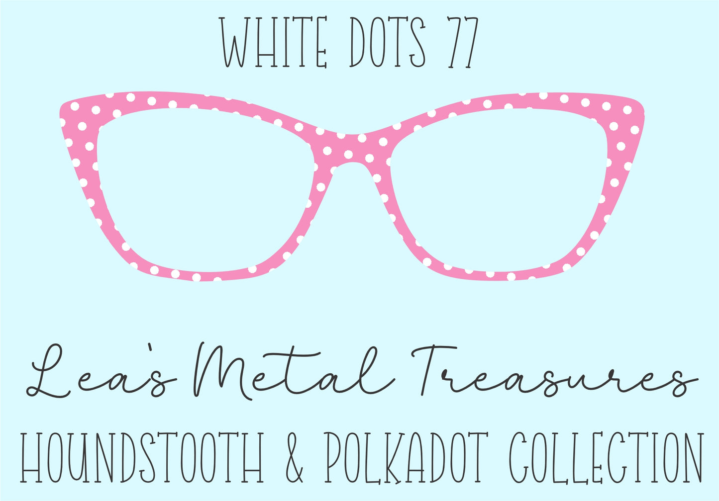 White Dots 77 • Magnetic Eyeglasses Toppers