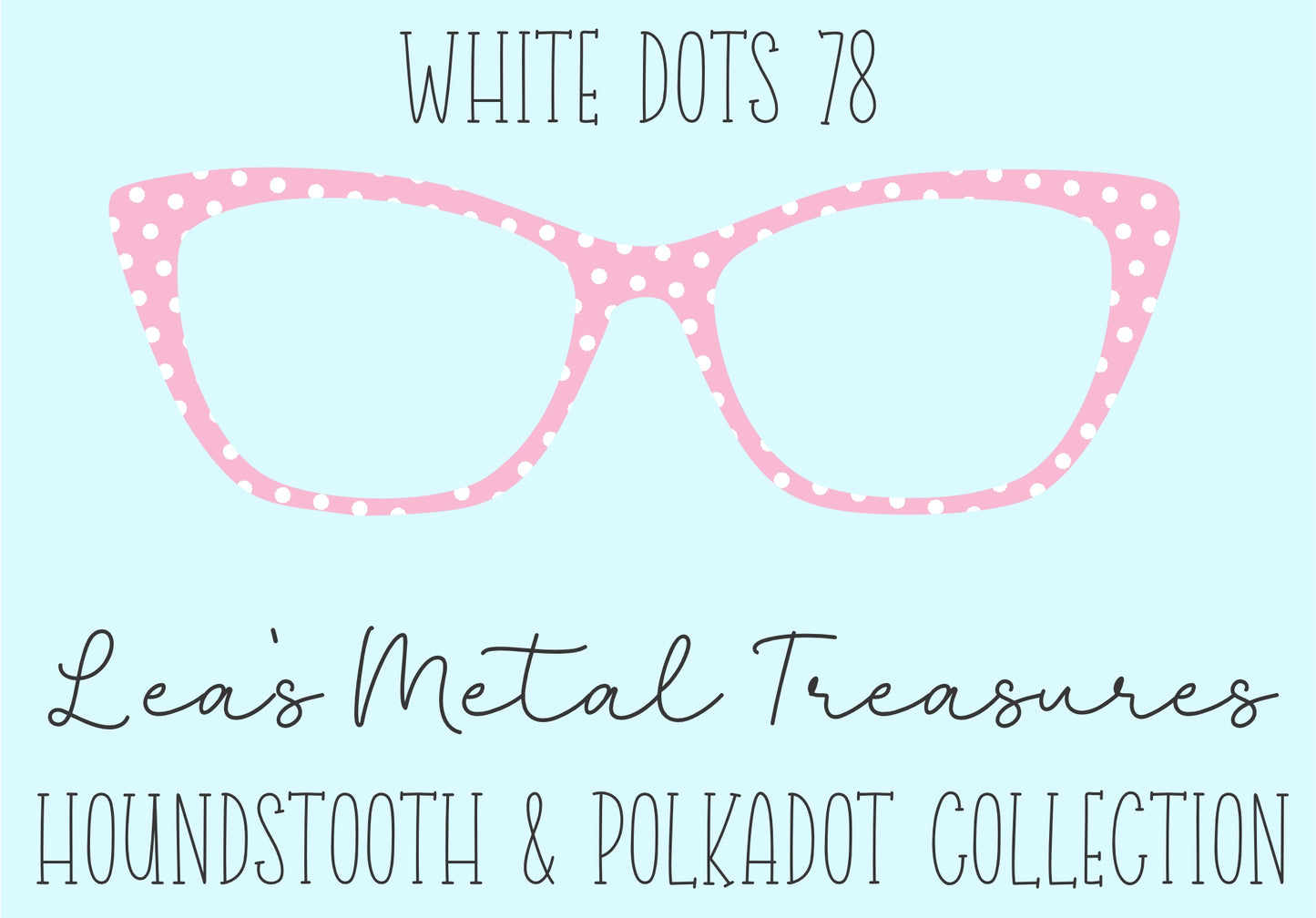 White Dots 78 • Magnetic Eyeglasses Toppers