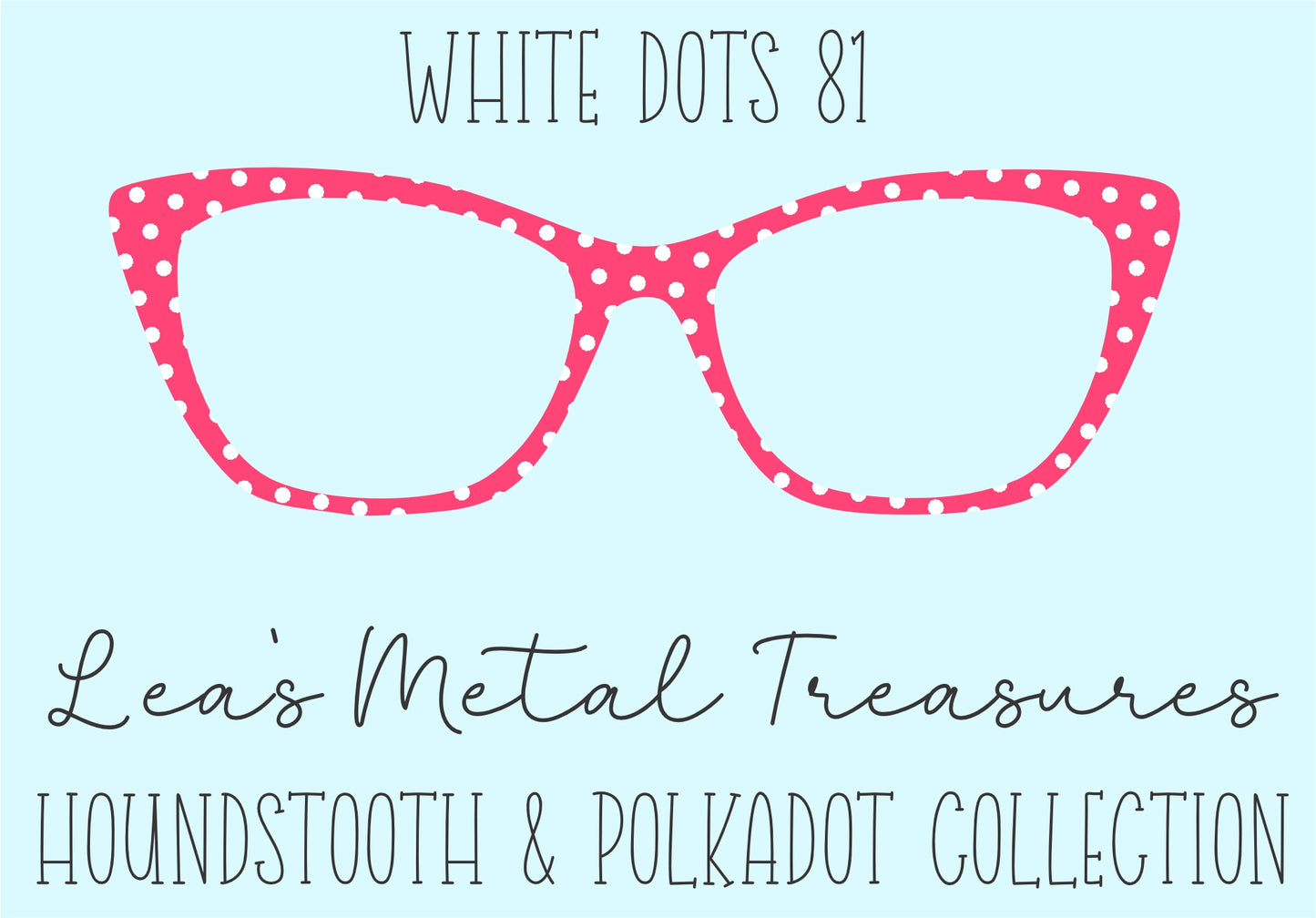 White Dots 81 • Magnetic Eyeglasses Toppers