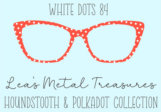 White Dots 84 • Magnetic Eyeglasses Toppers