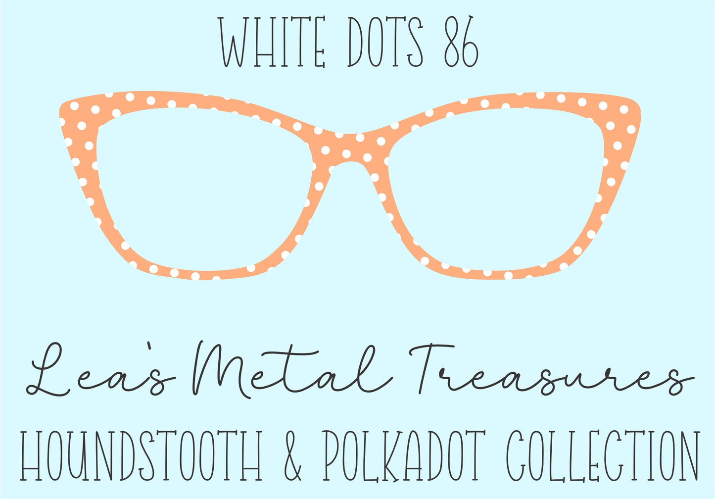 White Dots 86 • Magnetic Eyeglasses Toppers