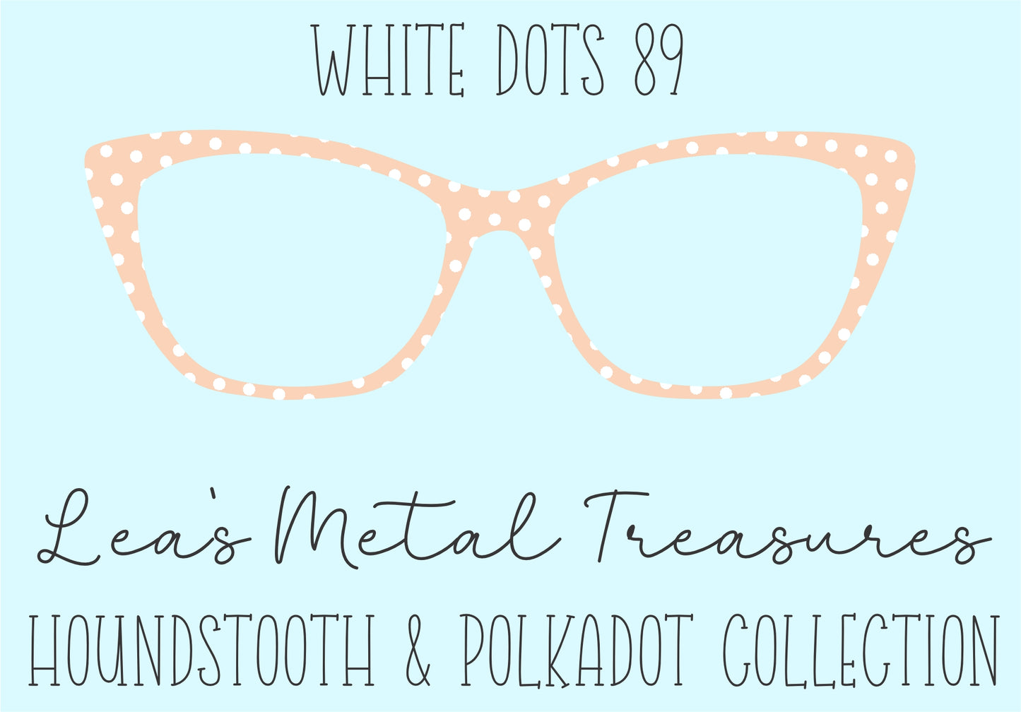 White Dots 89 • Magnetic Eyeglasses Toppers