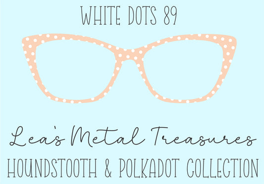 White Dots 89 • Magnetic Eyeglasses Toppers