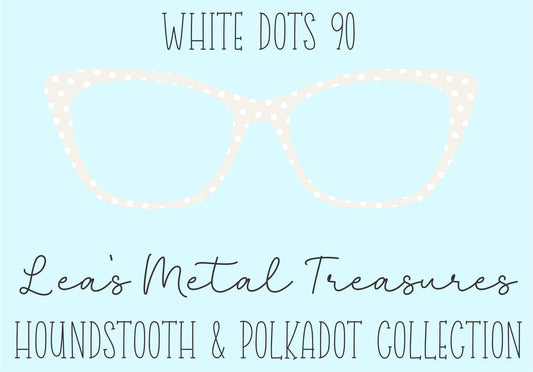White Dots 90 • Magnetic Eyeglasses Toppers