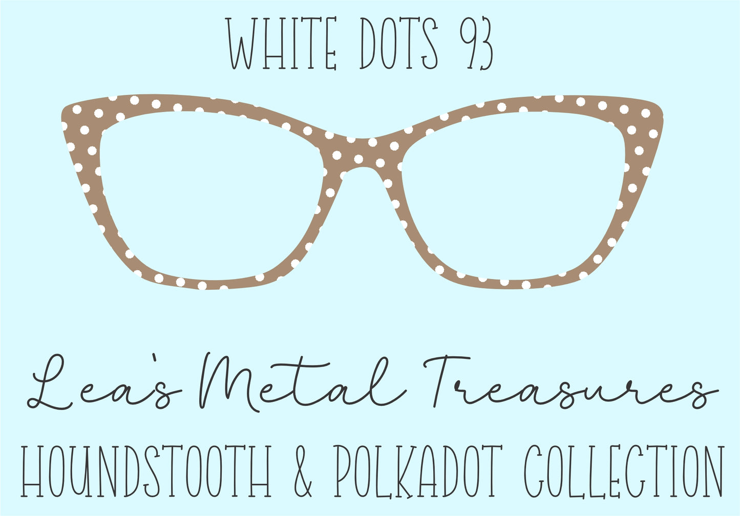 White Dots 93 • Magnetic Eyeglasses Toppers