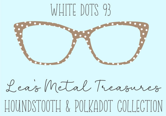 White Dots 93 • Magnetic Eyeglasses Toppers