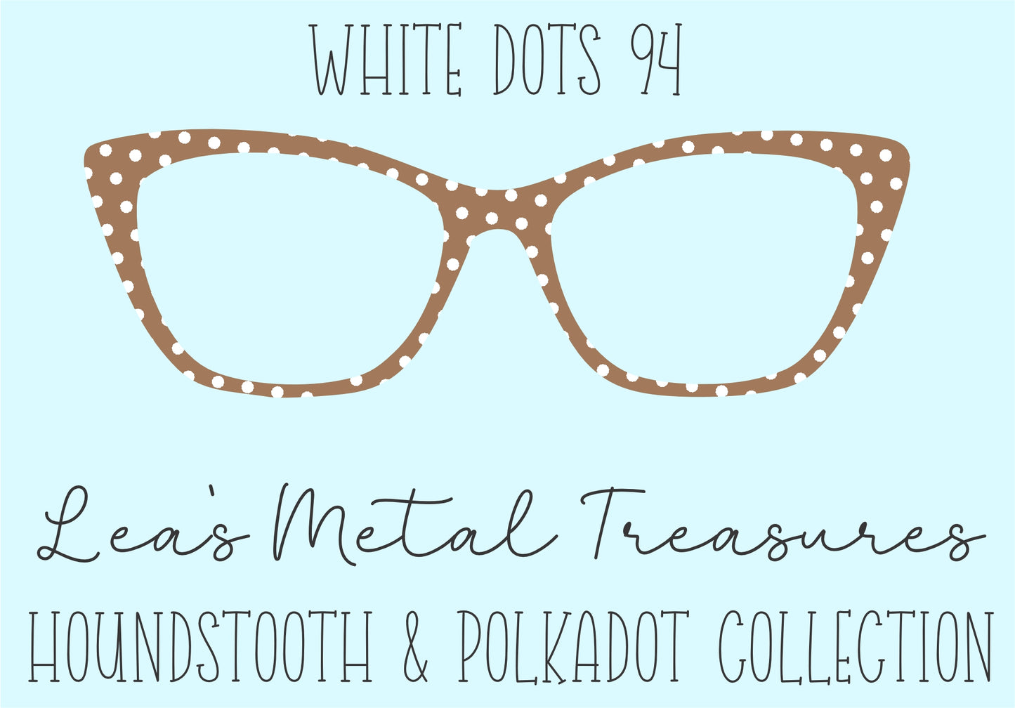 White Dots 94 • Magnetic Eyeglasses Toppers