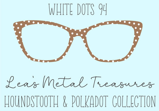 White Dots 94 • Magnetic Eyeglasses Toppers
