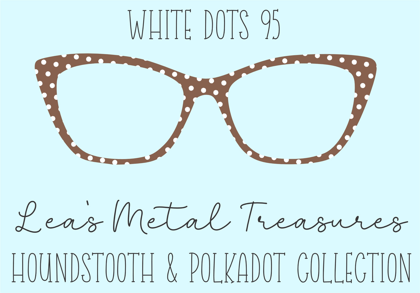 White Dots 95 • Magnetic Eyeglasses Toppers