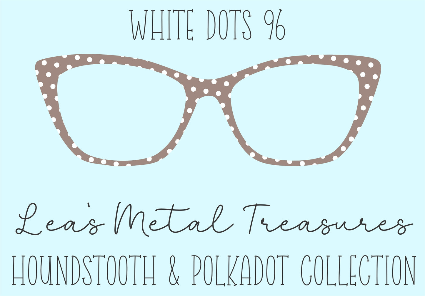 White Dots 96 • Magnetic Eyeglasses Toppers