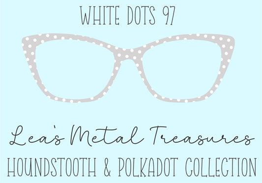 White Dots 97 • Magnetic Eyeglasses Toppers