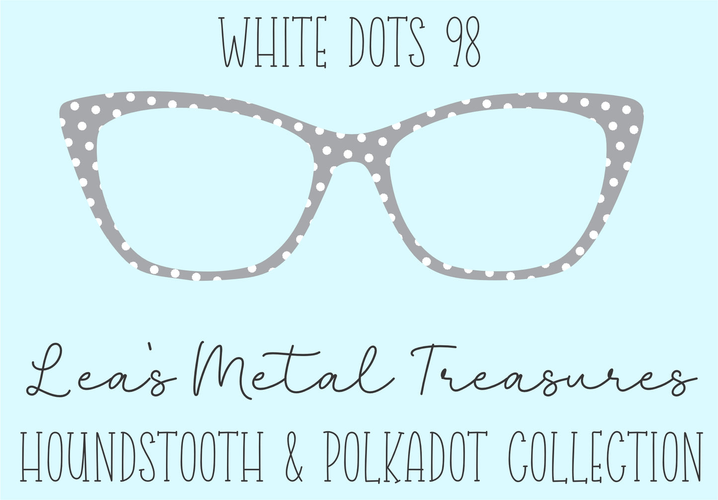 White Dots 98 • Magnetic Eyeglasses Toppers