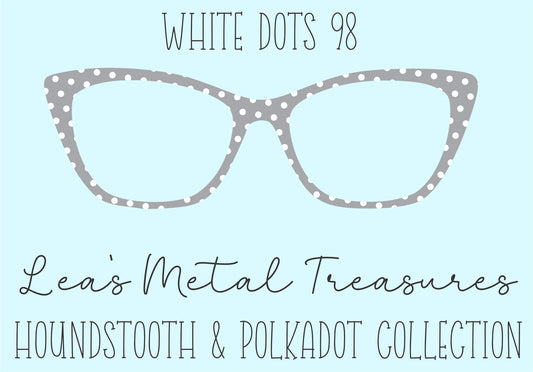 White Dots 98 • Magnetic Eyeglasses Toppers