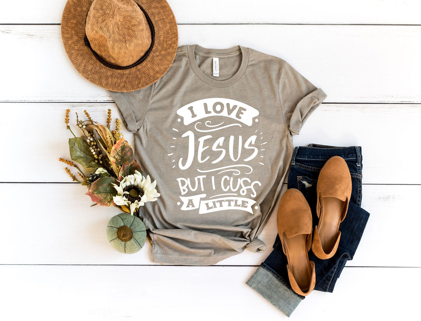 I Love Jesus But I Cuss a Little t-shirt, christian shirt, funny jesus shirt, jesus tshirt, religious shirts, southern shirt, southern style