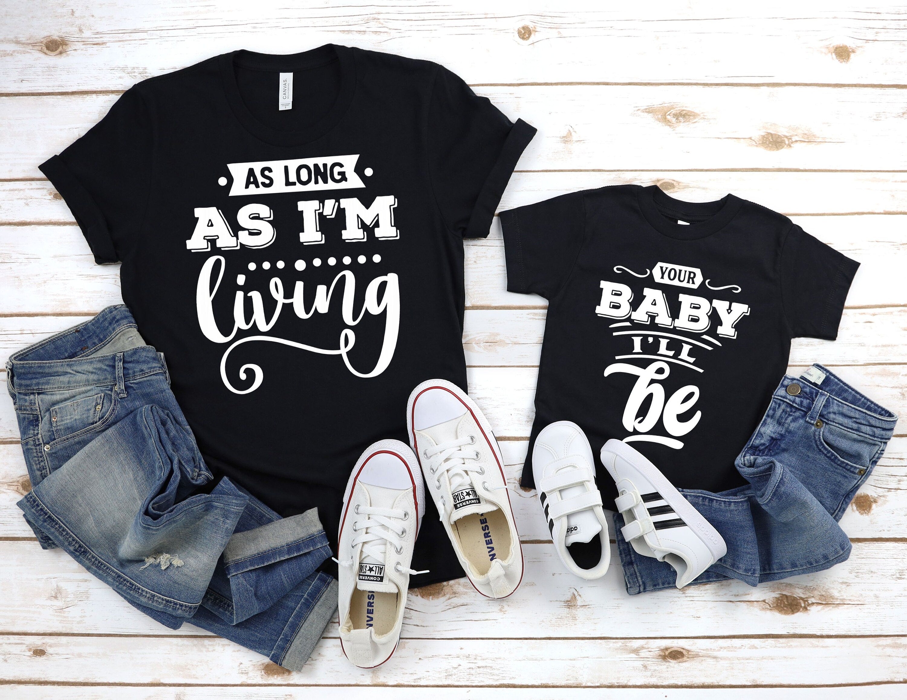 Matching Mommy and Me Shirts - Funny Maternity T Shirts