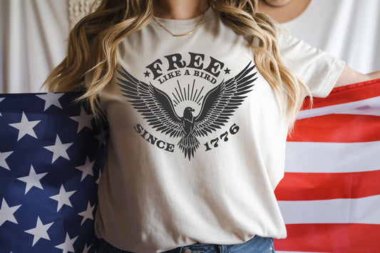 Free Like a Bird Since 1776 t-shirt • 4th of July Shirt