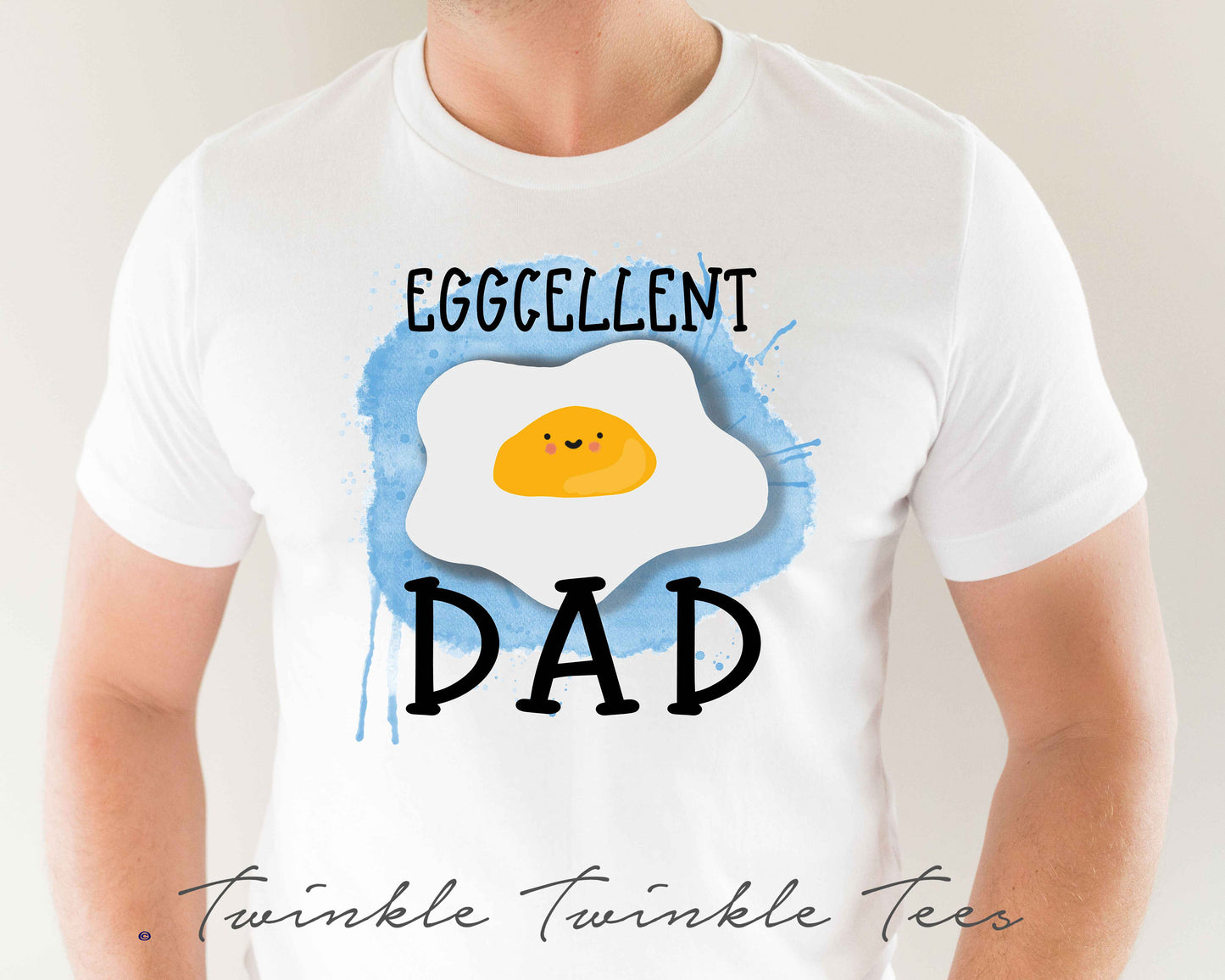 Eggcellent Dad t-shirt - father's day shirt - dad gift